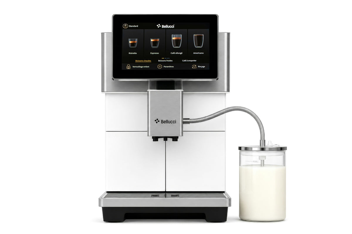 Bellucci Bistro Casa Blanc avec carafe à lait