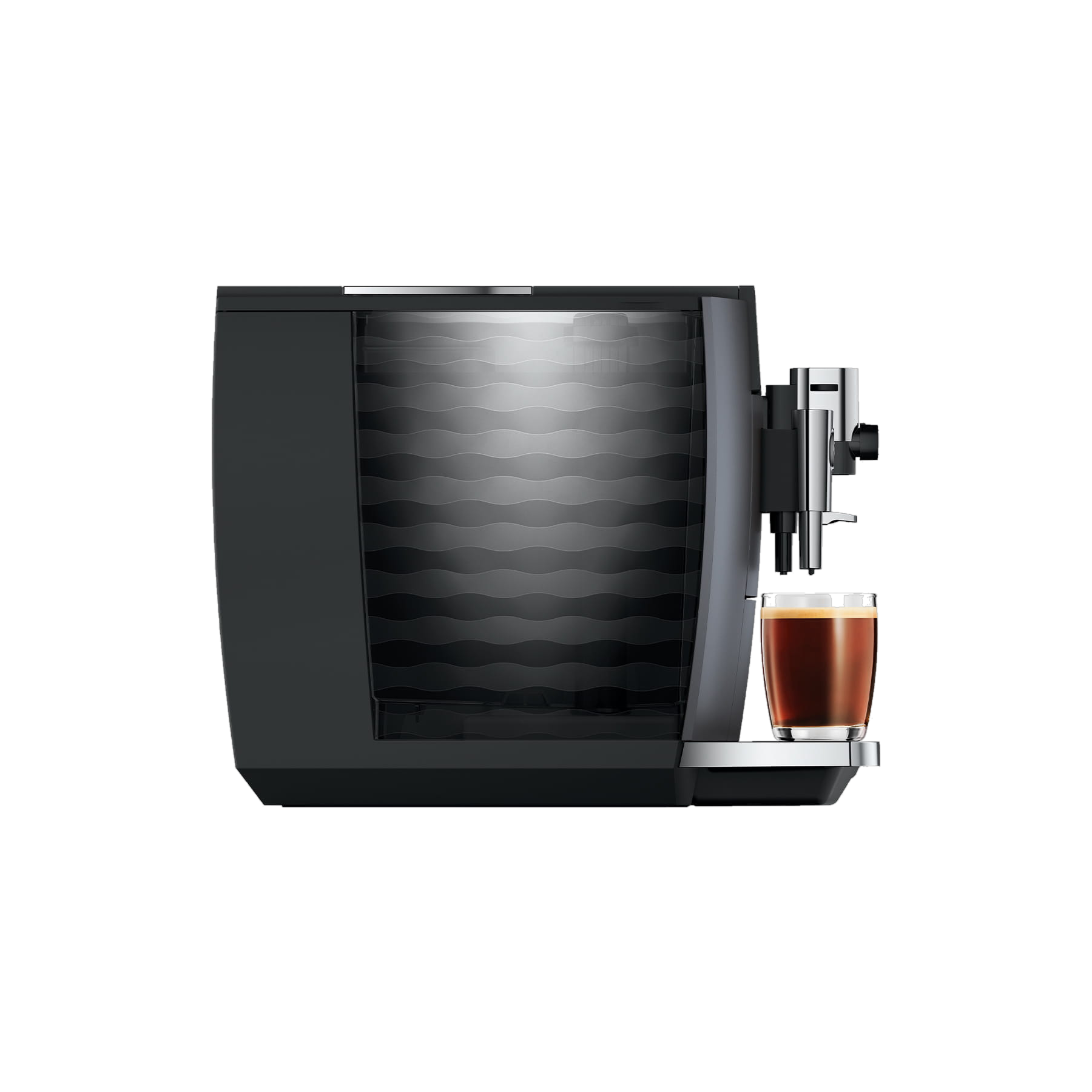 Jura E10 Onyx Grey — profil