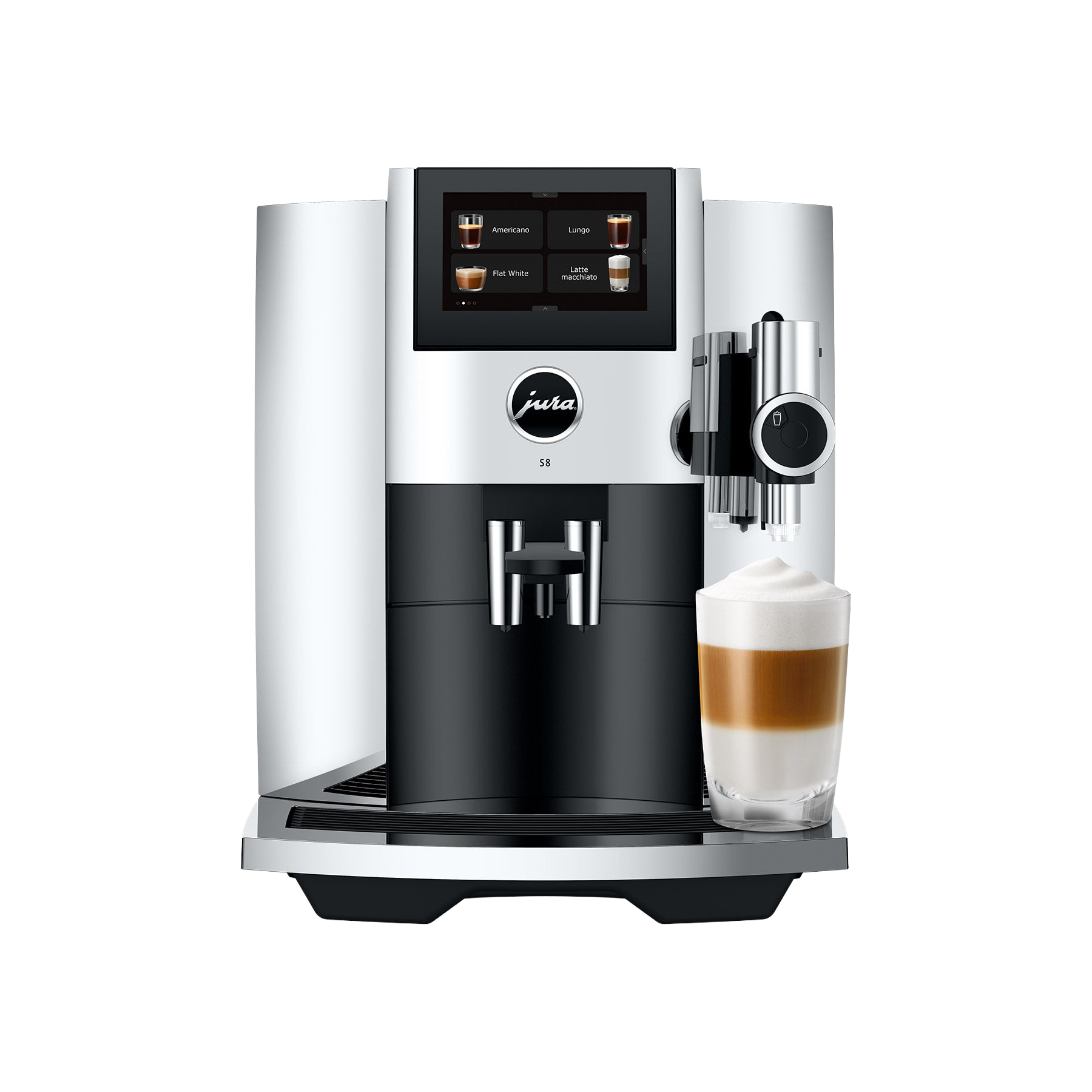 Jura S8 — vue latérale