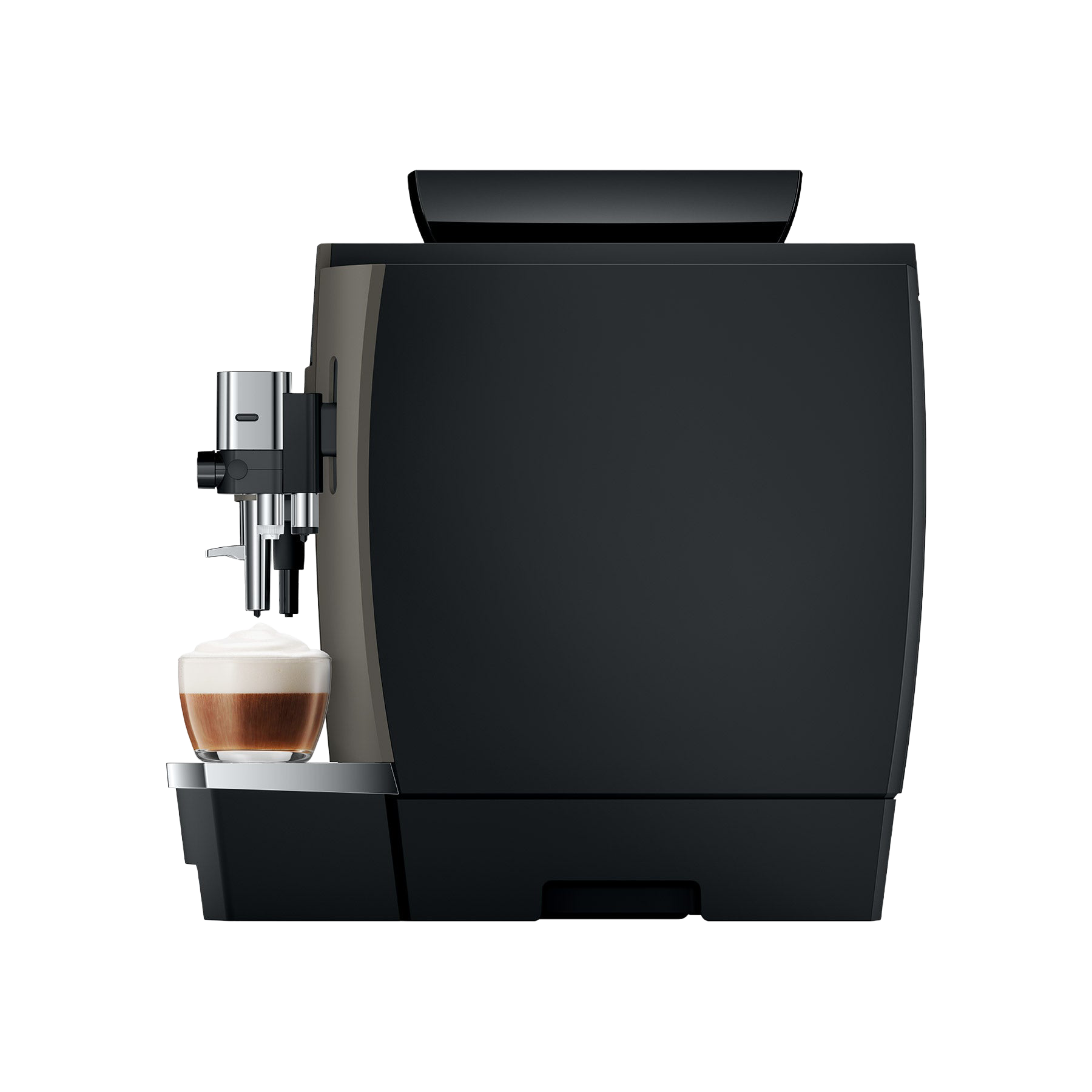 Jura W8 — détail bec verseur