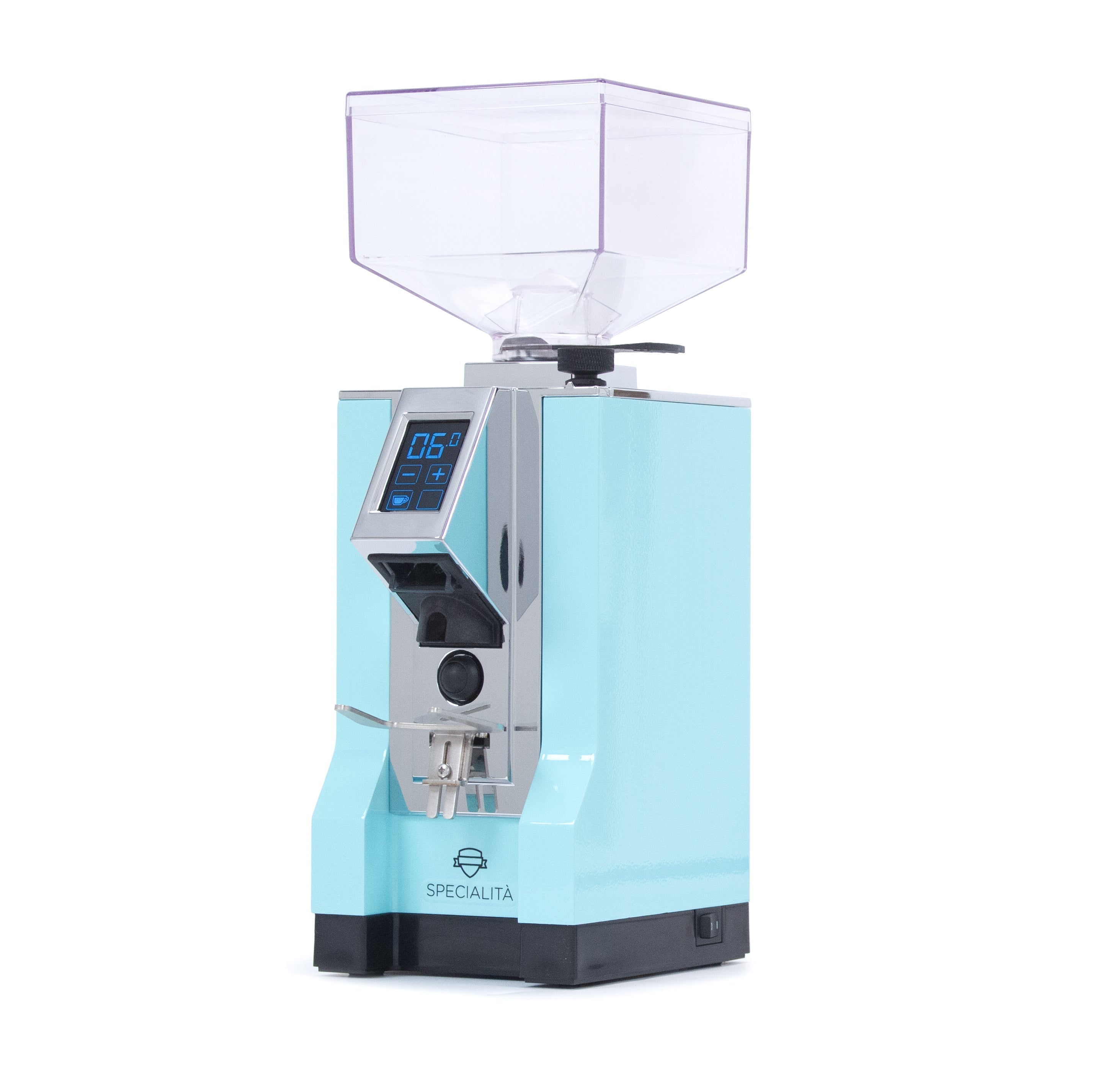 Eureka Mignon Specialita Bleu Tiffany - vue 3/4 droite