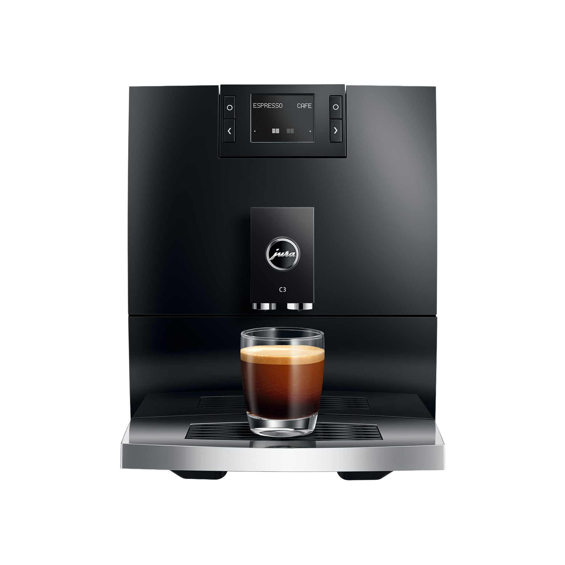 JURA C3 face avec espresso