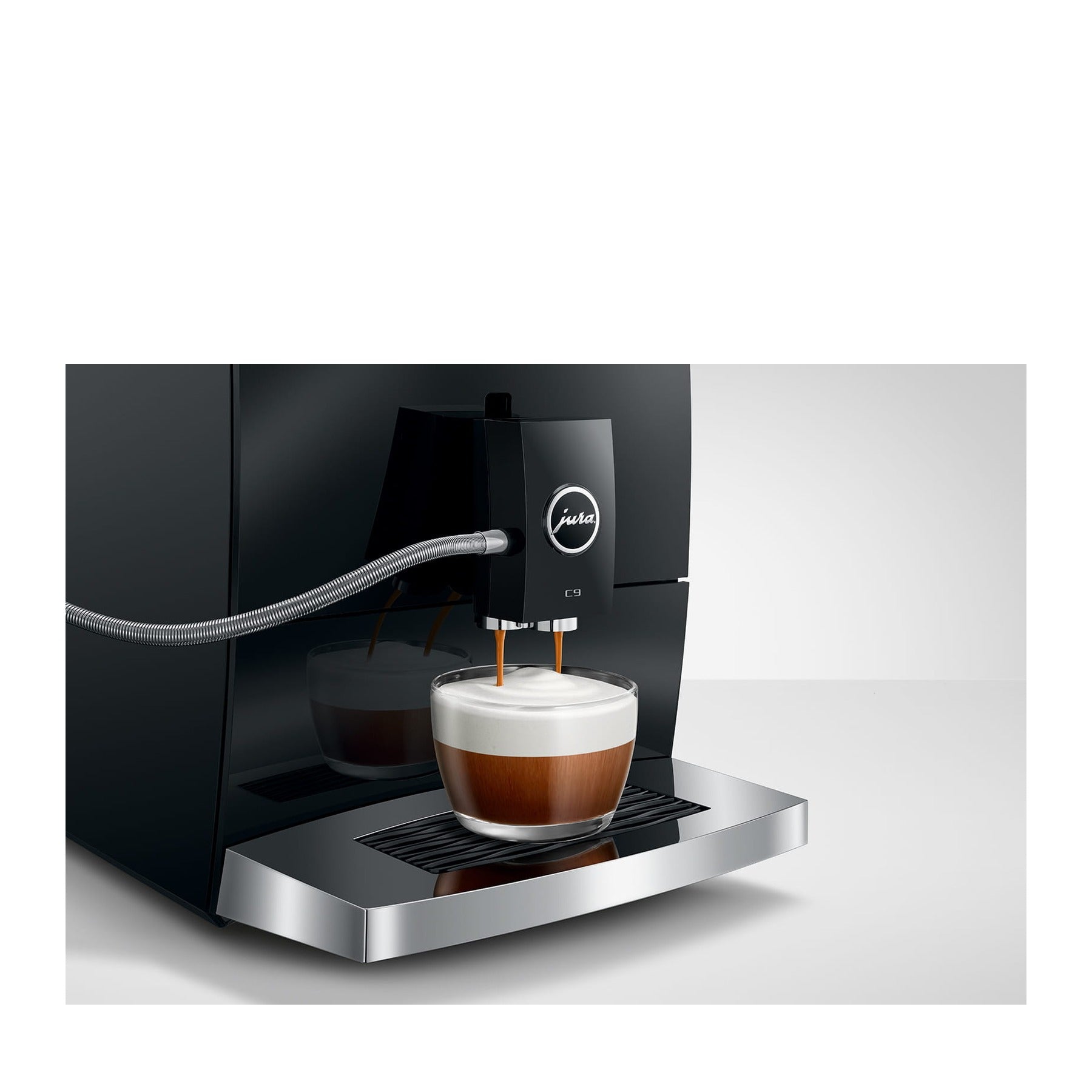 Jura C9 Piano Black — contrôle par app