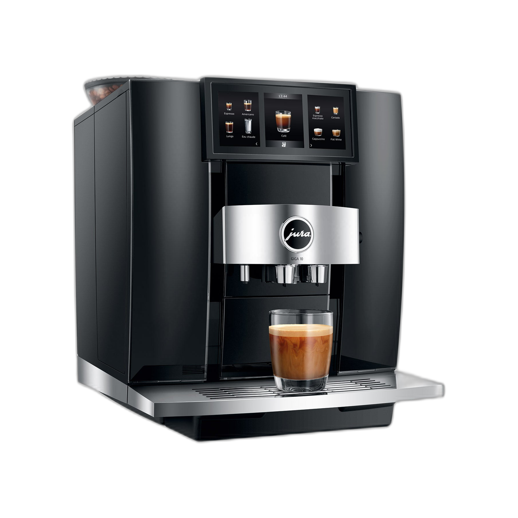 Jura GIGA 10 — vue plongée