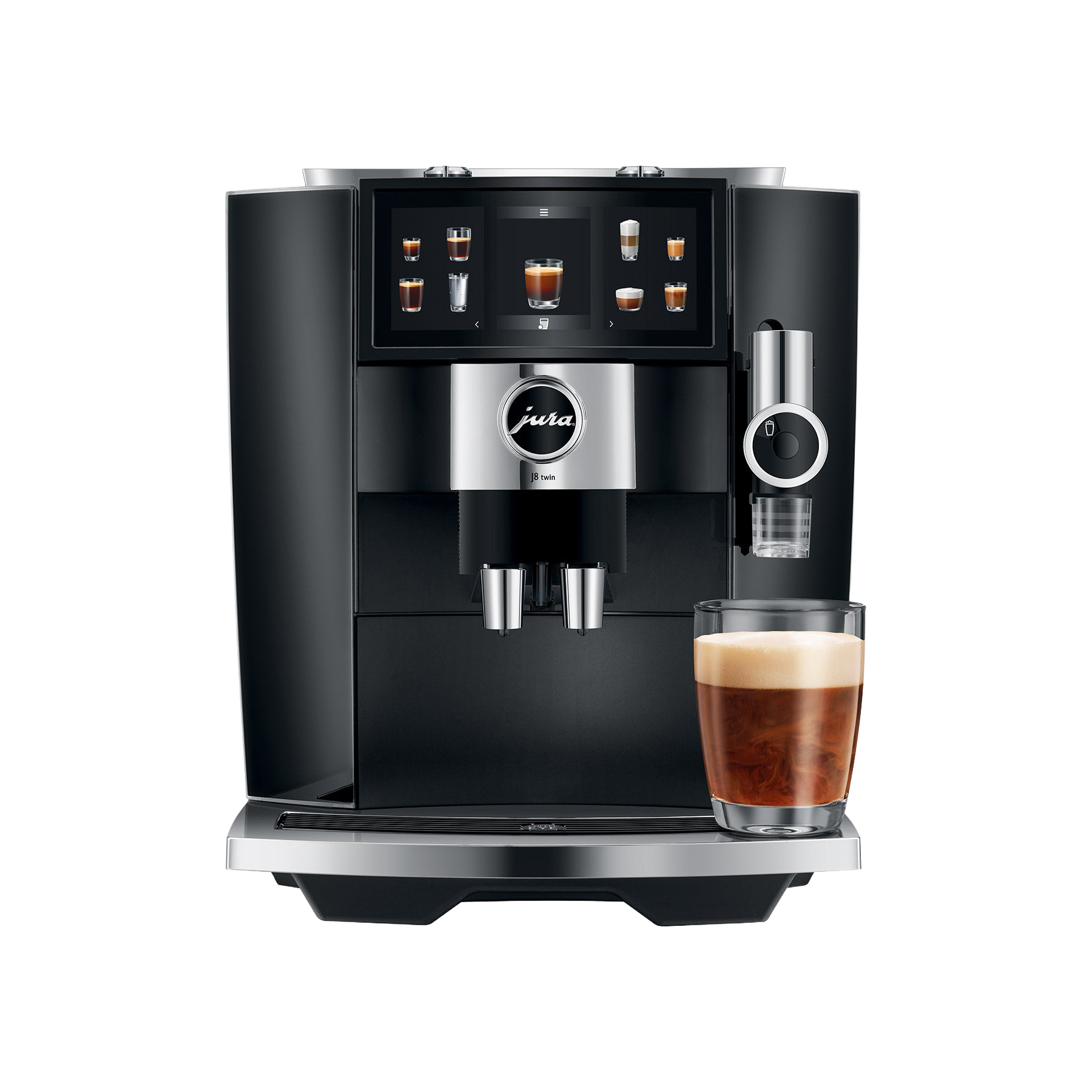 Jura J8 Twin — vue latérale