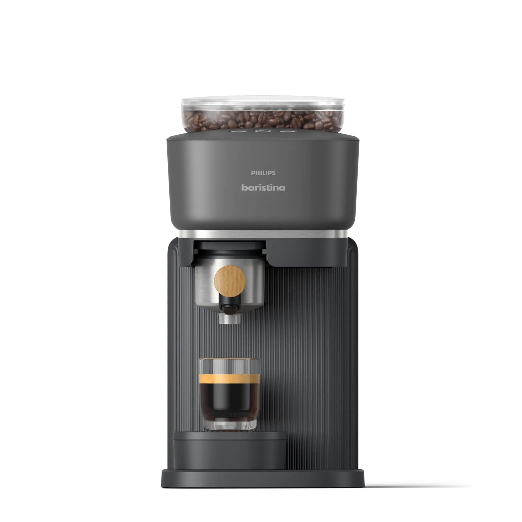 Philips Baristina Bois de Frene - vue front