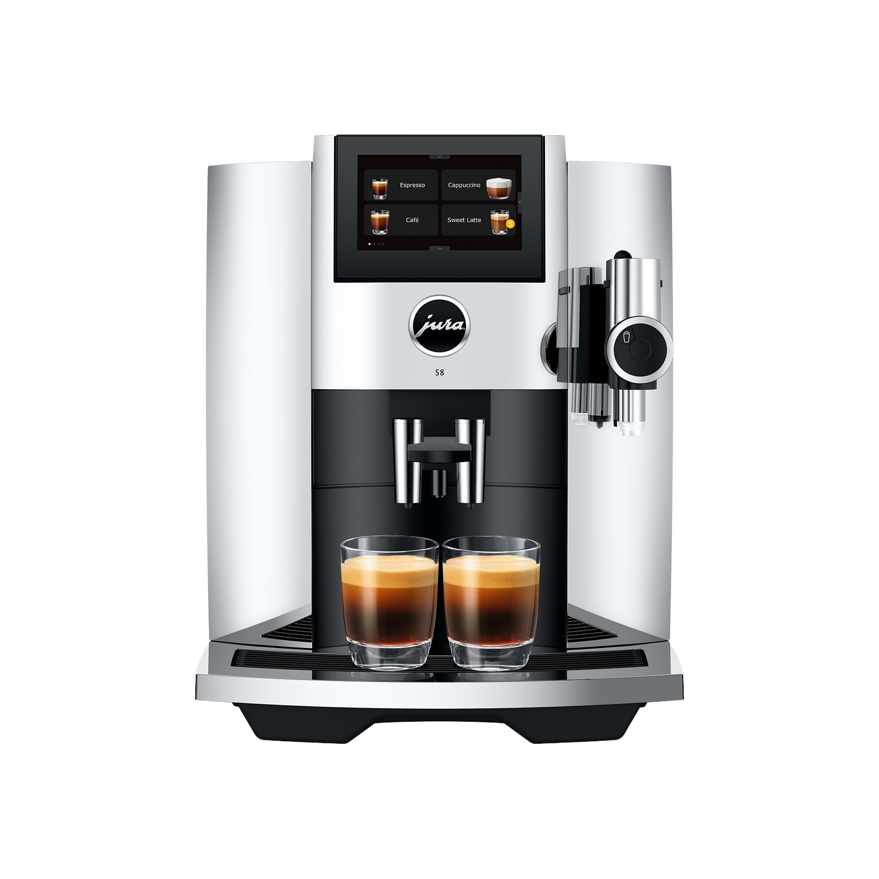 Jura S8 — vue de face