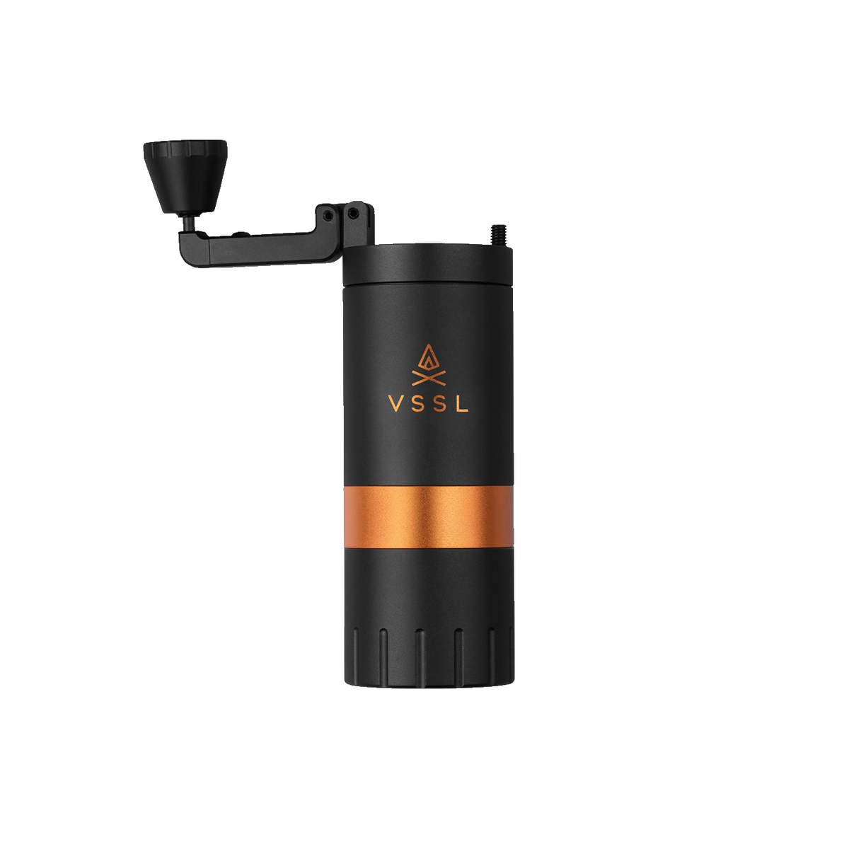 Moulin VSSL Java G25 Carbon avec le mousqueton déplié en poignée de mouture