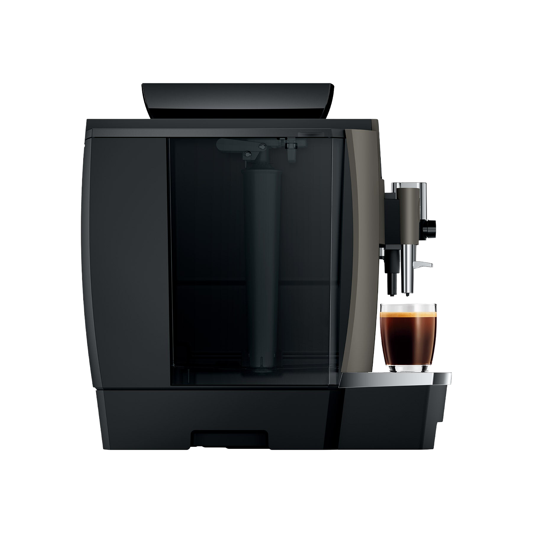 Jura W8 — détail écran