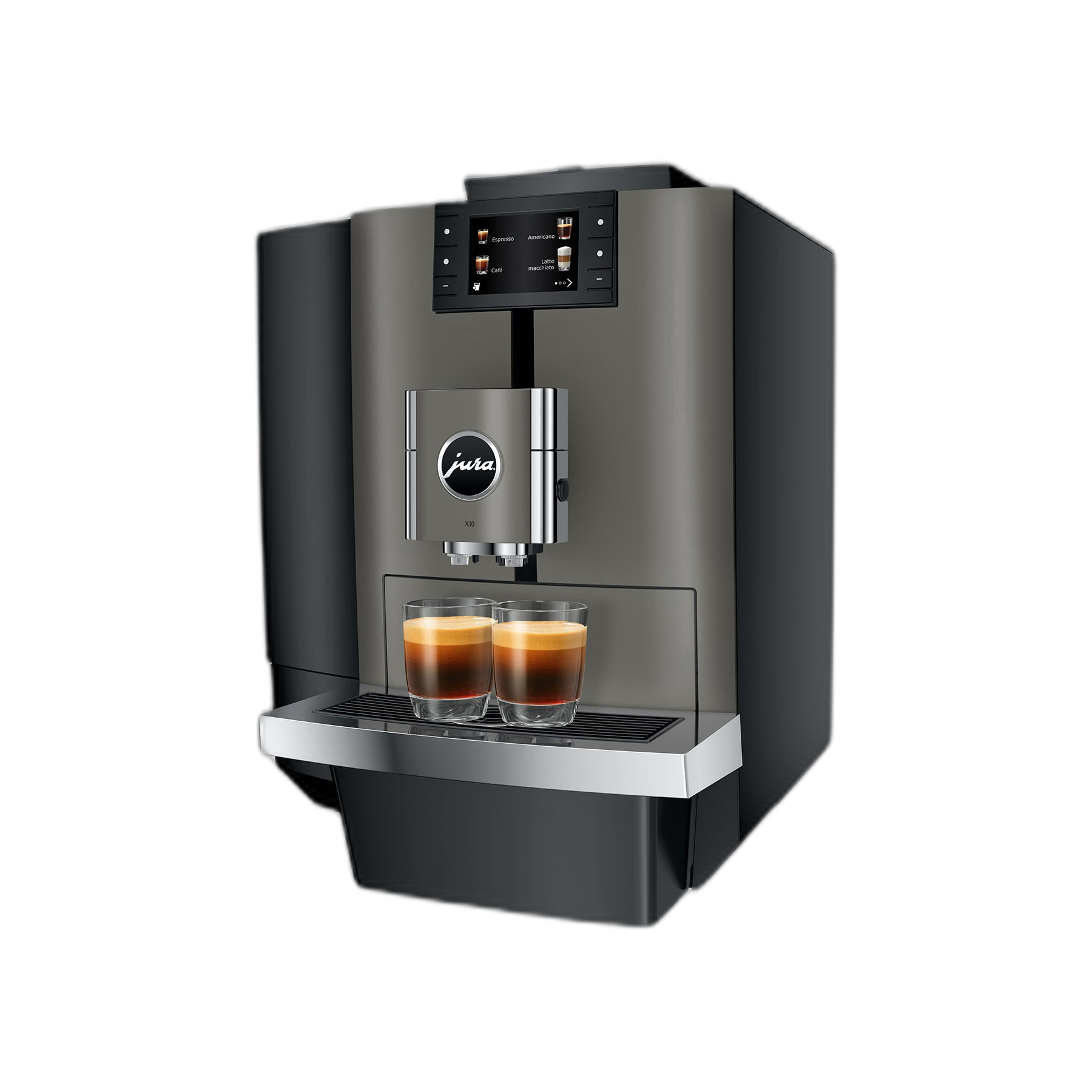 Jura X10 — trois quarts
