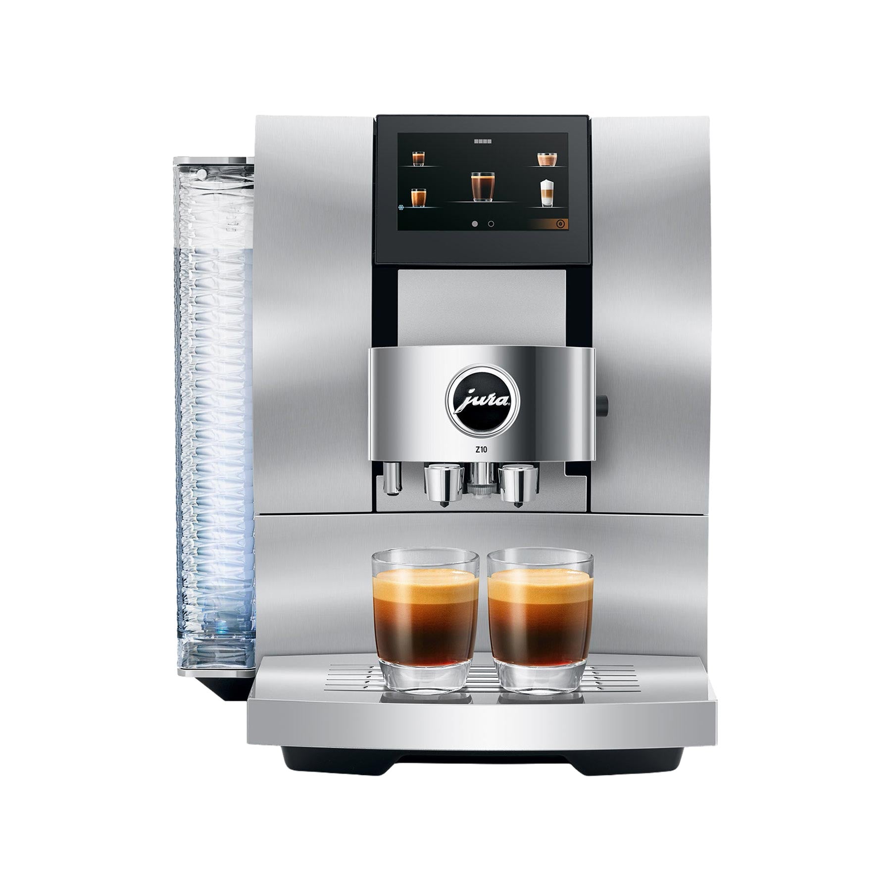 Jura Z10 Aluminium White — packshot face