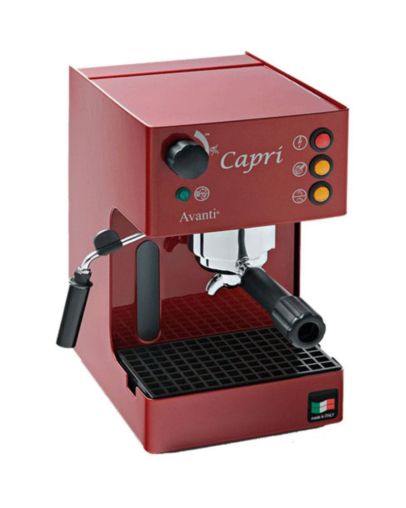 Machine espresso Avanti Machine à café espresso Avanti Capri Rouge